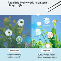 🐟【300 tabletas】💧 Tabletas efervescentes para limpiar el agua de acuarios y estanques, tabletas oxigenantes para acuarios 🔥