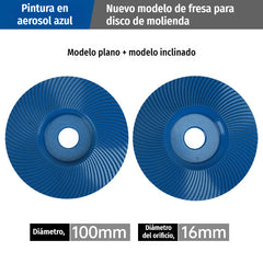 【2 piezas】⚙️Discos y fresas de lijado para madera | Compatibles con amoladora angular ✨