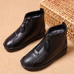 🔥【35-42】Botas de mujer para otoño e invierno con suela suave y cremallera, modernas y cómodas