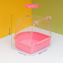 🔥🐦Bañera para pájaros, accesorios para jaulas de pájaros