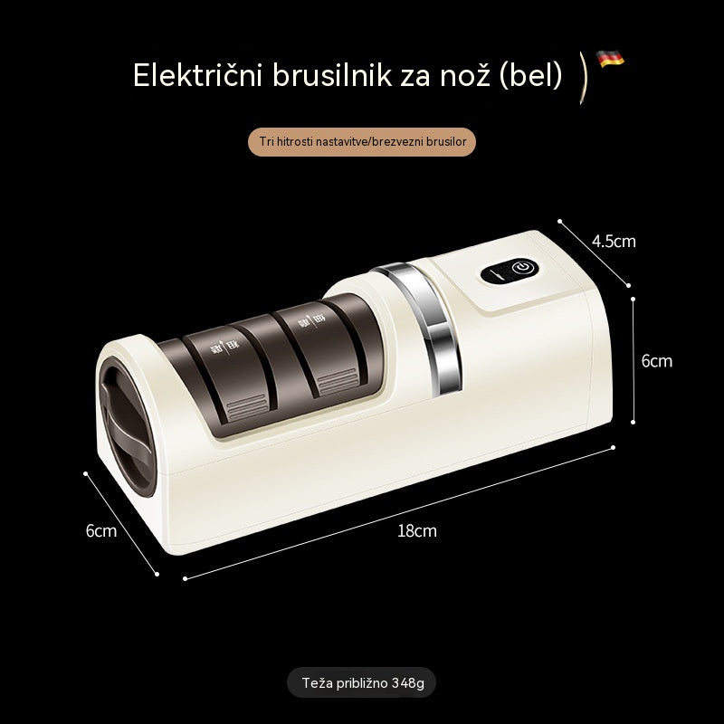 ⏳ Časovno omejen 40 % popust! 🔪 Večnamenski brezžični električni brusilnik za nože, polnilni ✨