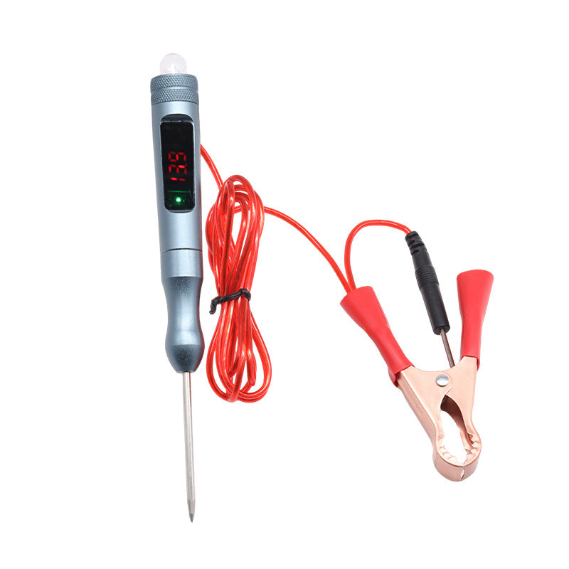 🚗⚡🔥Pluma de prueba de pantalla digital para automóvil, detección y reparación de circuitos, detección de fallas de voltaje positivo y negativo