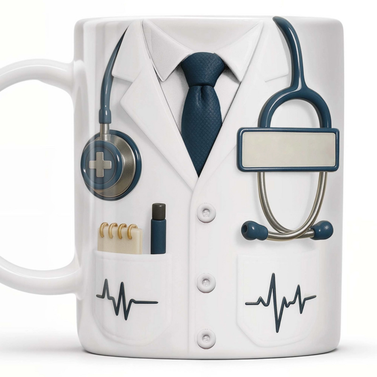 👨‍⚕️🎁Taza de cerámica con temática médica