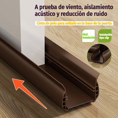 【93cm】🏠🚪 Tira de sellado insonorizante de PVC para huecos de puertas
