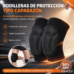 Rodilleras protectoras de espuma EVA de mayor grosor