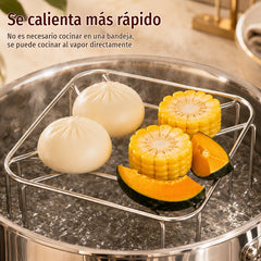 🔥【Incluye 40 ganchos】✨Parrilla para barbacoa de acero inoxidable 316🍢