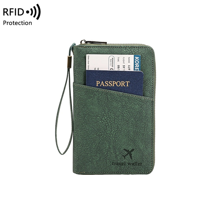 ✈️🧳 Cartera Organizadora Multifuncional para Viaje – Pasaporte, Billetes, Tarjetas y Documentos Siempre en Orden 🔥