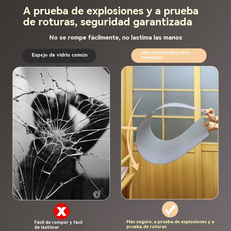 【Compra 1 y llévate 1 gratis】Espejo acrílico cuadrado de alta definición