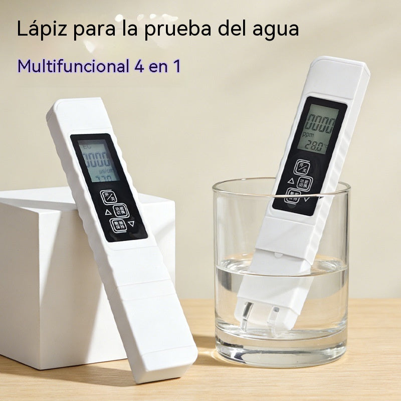 💧Compra 1 y recibe 1 gratis🔍 Medidor TDS Digital 4 en 1 para Agua – Comprueba la Calidad del Agua en Segundos ✨
