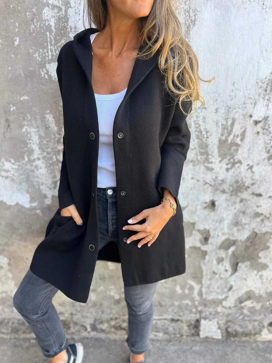 【S-5XL】Chaqueta casual con capucha para otoño e invierno.