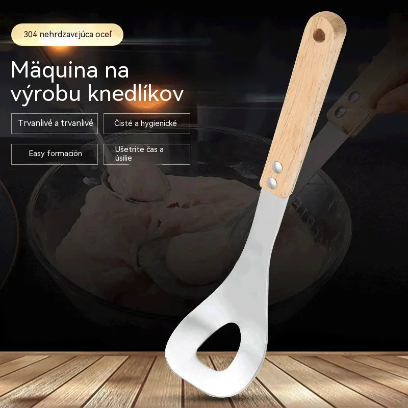 🍖【2 kosa】Kalup za mesne kroglice iz nerjavečega jekla 304 - Idealen za izdelavo mesnih in ribjih kroglic, kot nalašč za domačo kuhinjo 🥄