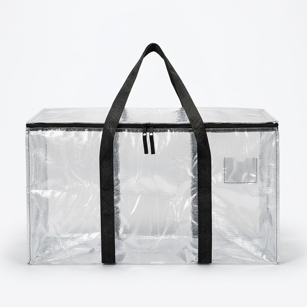 【Compra 1 y llévate 1 gratis】Caja de almacenamiento de tela transparente | Organizador plegable para armario: ¡perfecto para ropa, juguetes, mantas y mucho más!