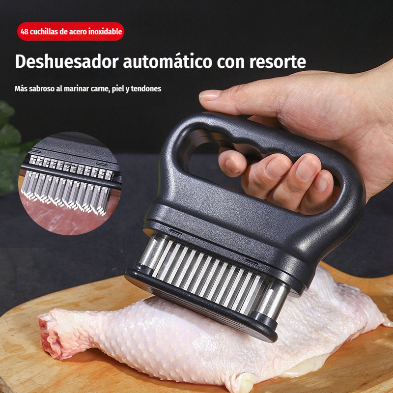 🥩 Ablandador de Carne de Acero Inoxidable Profesional