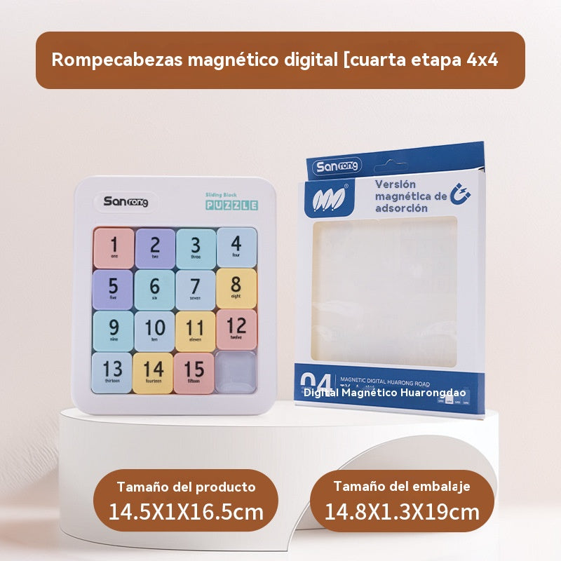 🔥Último día con 50% de descuento🔥 Rompecabezas magnético de números, rompecabezas de entrenamiento cerebral para niños🧩🧠✨️