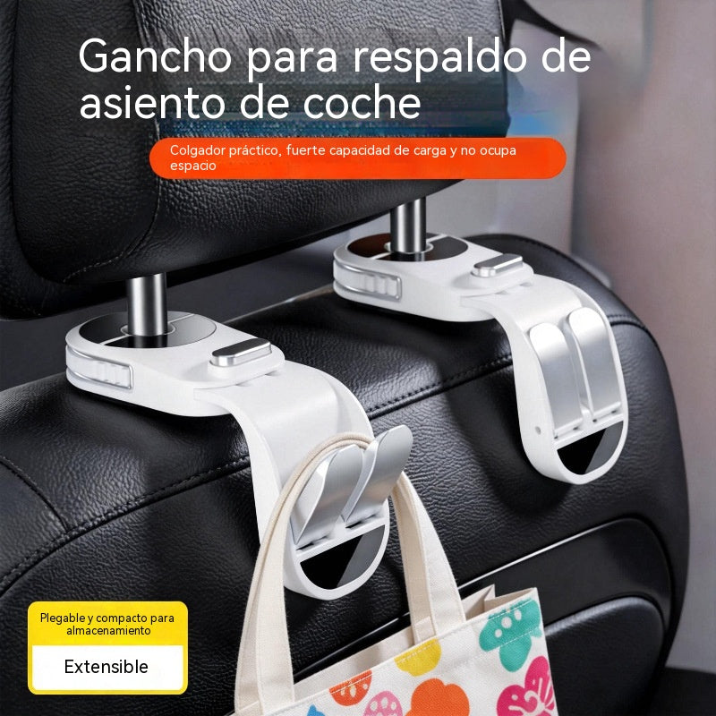 🚗🔥【Compra 1 y llévate 1 gratis】Ganchos multifuncionales para los respaldos de los asientos del coche.