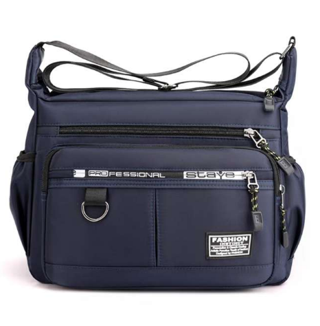 🔥【El más vendido】Bolso para hombre de gran capacidad, resistente al agua y duradero | Bolso bandolera multibolsillos | Ideal tanto para negocios como para uso informal