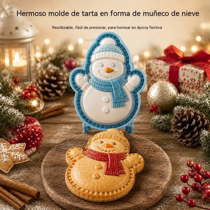 🎄 Moldes para pasteles con temática navideña: disponibles en una variedad de diseños.