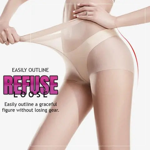 📢📢 ¡50% de descuento por tiempo limitado! 💝😍【Paquete de 4】【40-90 kg】Nuevas medias sexys para mujer: suaves al tacto, no se resbalan fácilmente.