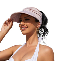 💥✨【Compra uno y llévate otro gratis】☀️🧢Sombrero solar para mujer con protección UV UPF50+