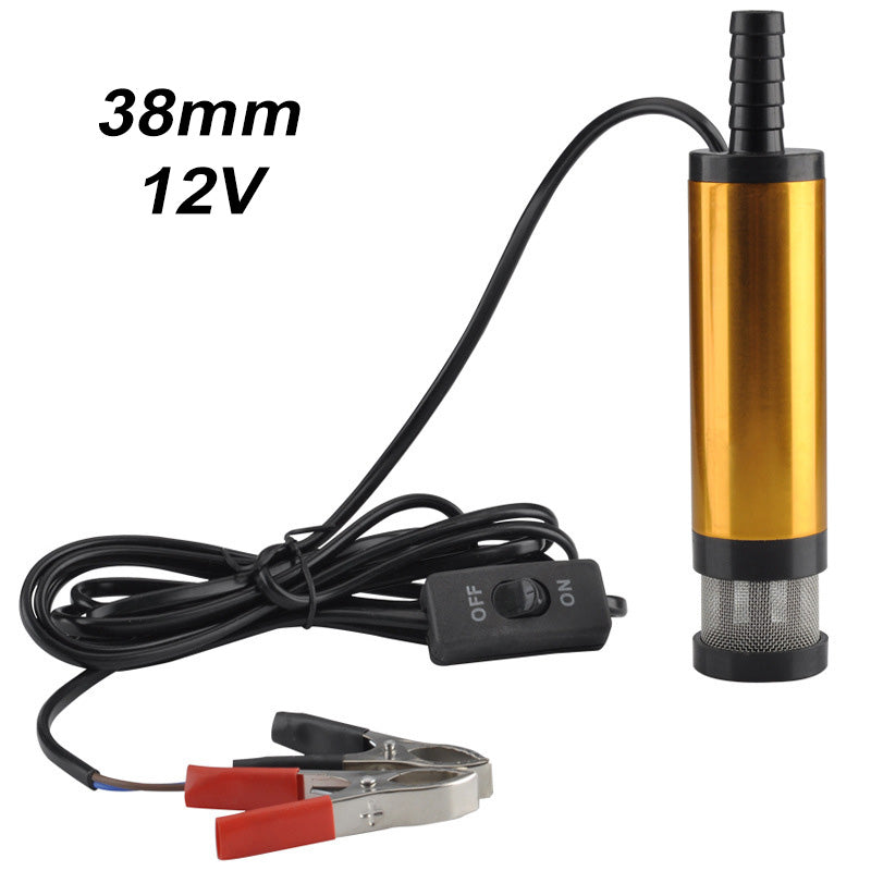 🛢️ Bomba sumergible portátil ⚡Compatible con diésel, queroseno y agua💧