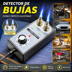🔥Versión profesional del probador de rendimiento de bujías de doble orificio, prueba con un solo clic del rendimiento de las bujías.