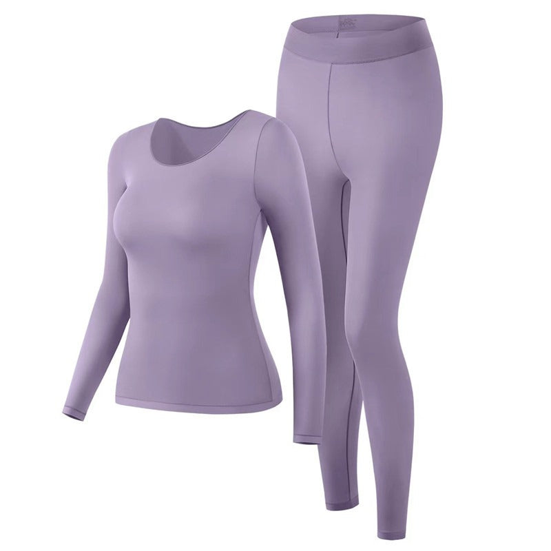 【COMPRA 1 Y LLÉVATE 1 GRATIS】Ropa interior térmica ultrafina, muy elástica, de color sólido, sin costuras e invisible.