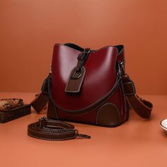🔥🔥45% de descuento💖Bolso de mujer de lujo ligero, bolso tipo cubo con textura de alta calidad 2025