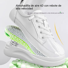 💥【Compra uno y llévate otro gratis：2 pares】 👟Plantillas cómodas con cojín de aire y efecto de aumento de estatura 📈