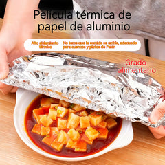 📢📢 ¡50% DE DESCUENTO!⏰【100 piezas】 Cubierta aislante de papel de aluminio