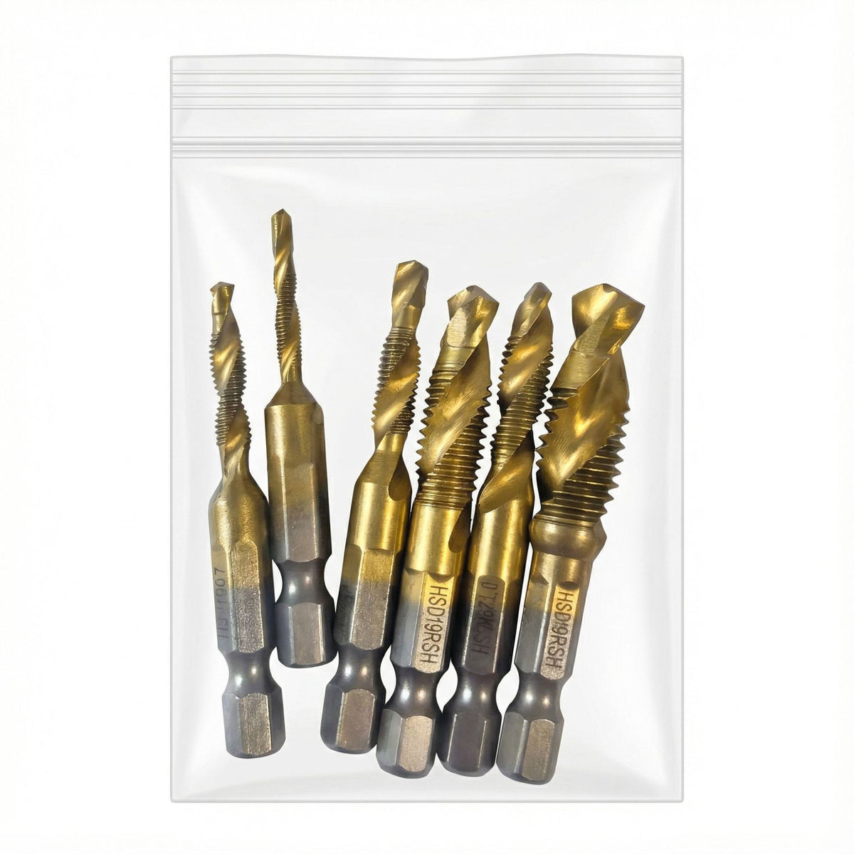 🔥【Compra 6 y obten 6 gratis（12 piezas）】🧰🔩 Juego de brocas multiusos