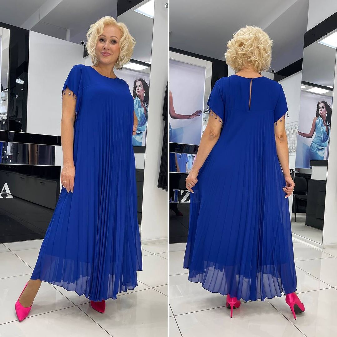 【S-5XL】❤️Verano 2025 nuevo vestido elegante, material de gasa, cómodo y transpirable