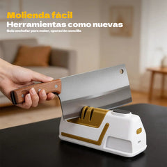 ⚡🔪Afilador de cuchillos eléctrico inalámbrico multifuncional
