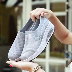 🔥【35-42】Zapatos casuales de plataforma ortopédica para mujer.