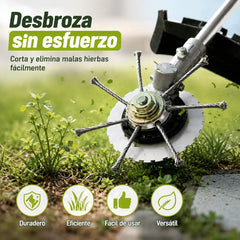 🔥【50% de descuento】🔥Disco de corte para cortacésped de alambre de acero de 6 pulgadas