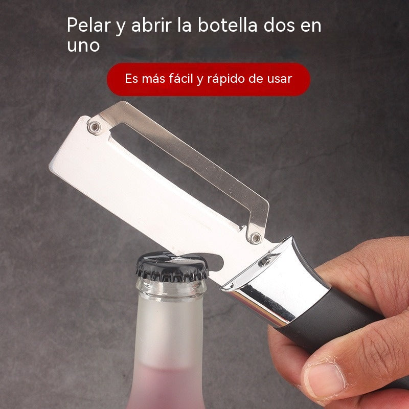 💥Compre 1 y obtenga 1 gratis（2 piezas）💥🔪Pelador multifuncional de acero inoxidable🧅