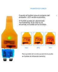 🚗⚡ Herramienta 2 en 1 para Probar y Extraer Fusibles – Rápida, Práctica y Universal 🔧