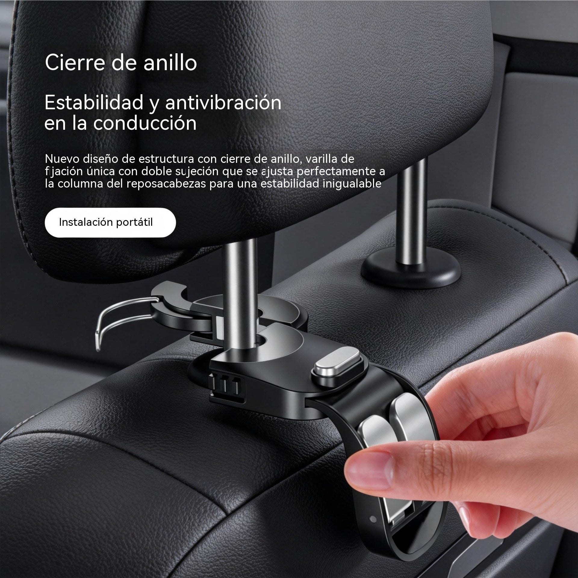 🚗🔥【Compra 1 y llévate 1 gratis】Ganchos multifuncionales para los respaldos de los asientos del coche.