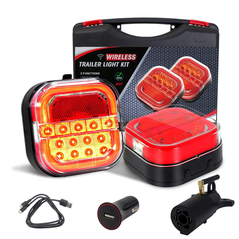🚦 Luces LED para remolque de coche
