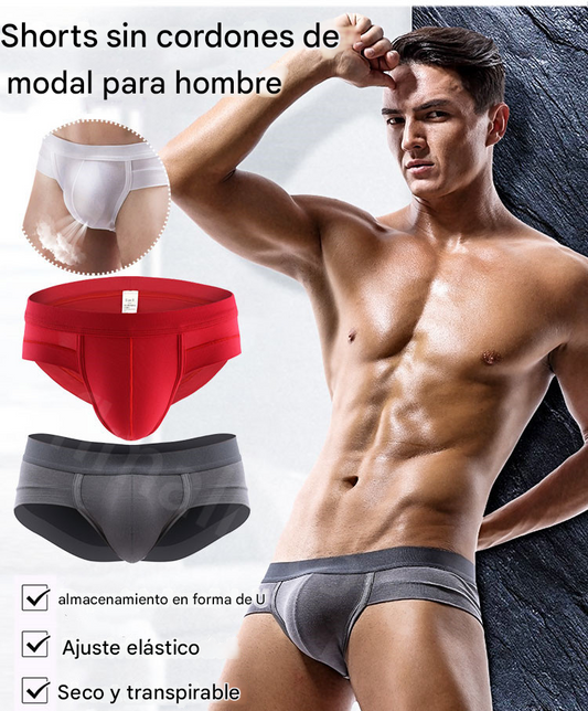 🔥✨【Juego de 5 piezas】【M-4XL】 🩲Pantalones cortos de modal para hombre