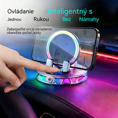 📱 Držiak do auta RGB s automatickým upínaním a 15W bezdrôtovým nabíjaním