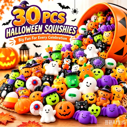 30 piezas 33 euro🎃30 juguetes blandos de Halloween