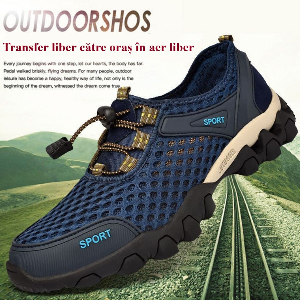 👓👓【39-44】2025 zapatos de senderismo al aire libre de verano de malla transpirable