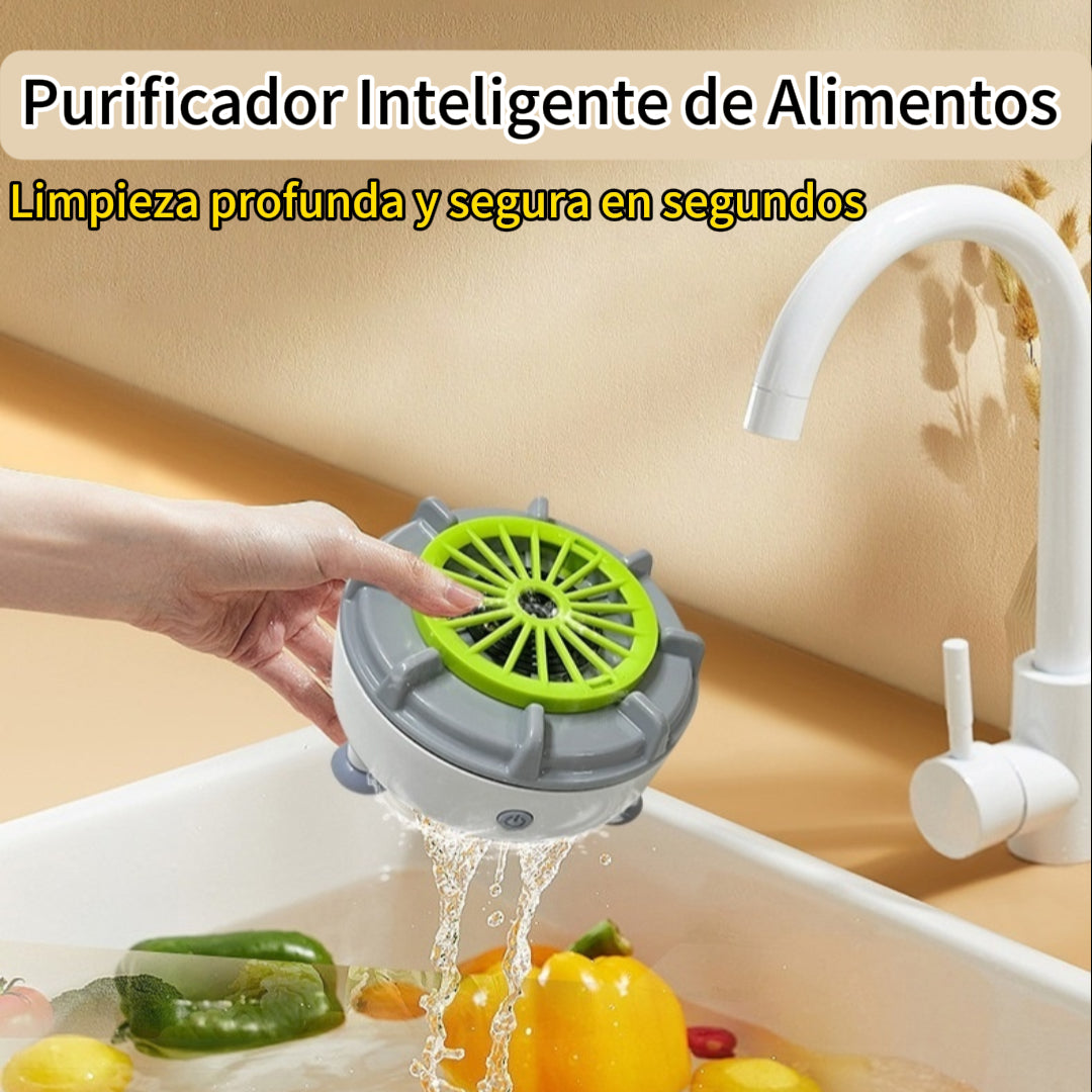 🍎✨ Purificador Inteligente de Alimentos – Limpieza profunda y segura en segundos 💧