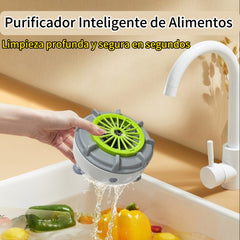 🍎✨ Purificador Inteligente de Alimentos – Limpieza profunda y segura en segundos 💧