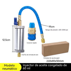 ⚡ Pulverizador de aceite refrigerante y pintura para aire acondicionado – Resistente al calor, material ABS/cobre, apto para vehículos y sistemas HVAC🎯