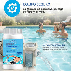 🔥Compre 1 y obtenga 1 gratis（2 botella）Pastillas efervescentes para la limpieza de piscinas