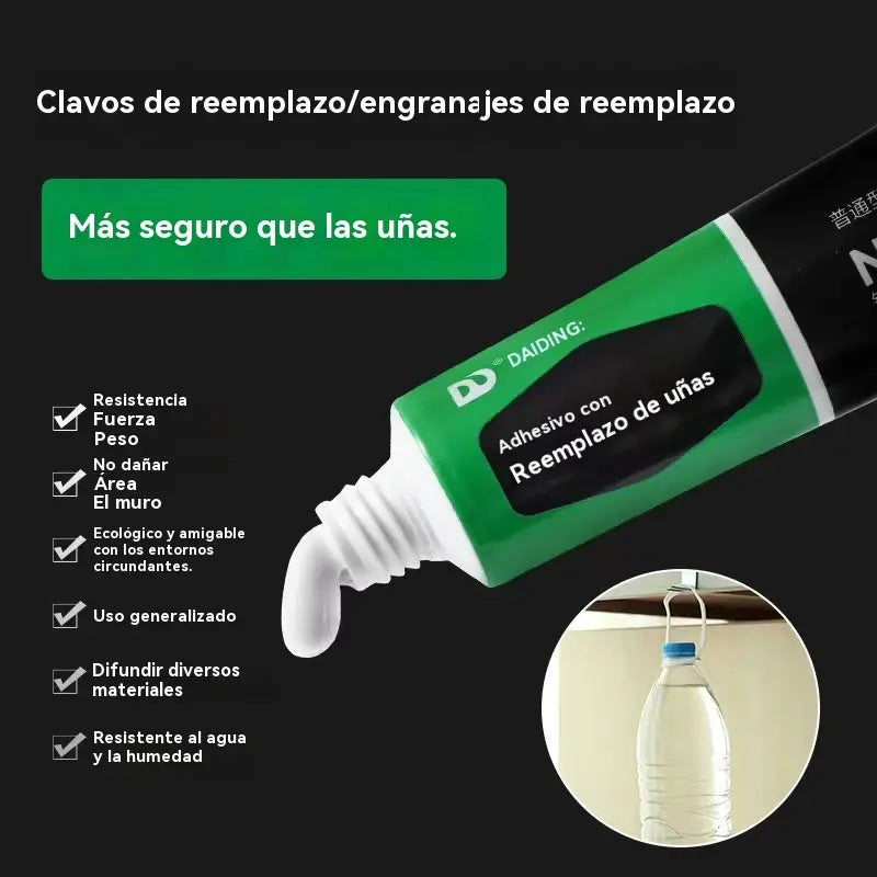 【10 piezas】Adhesivo universal impermeable sin esquinas
