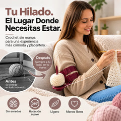 📢📢¡50% de descuento! ⏰Organizador de hilo para brazo con correas dobles ajustables
