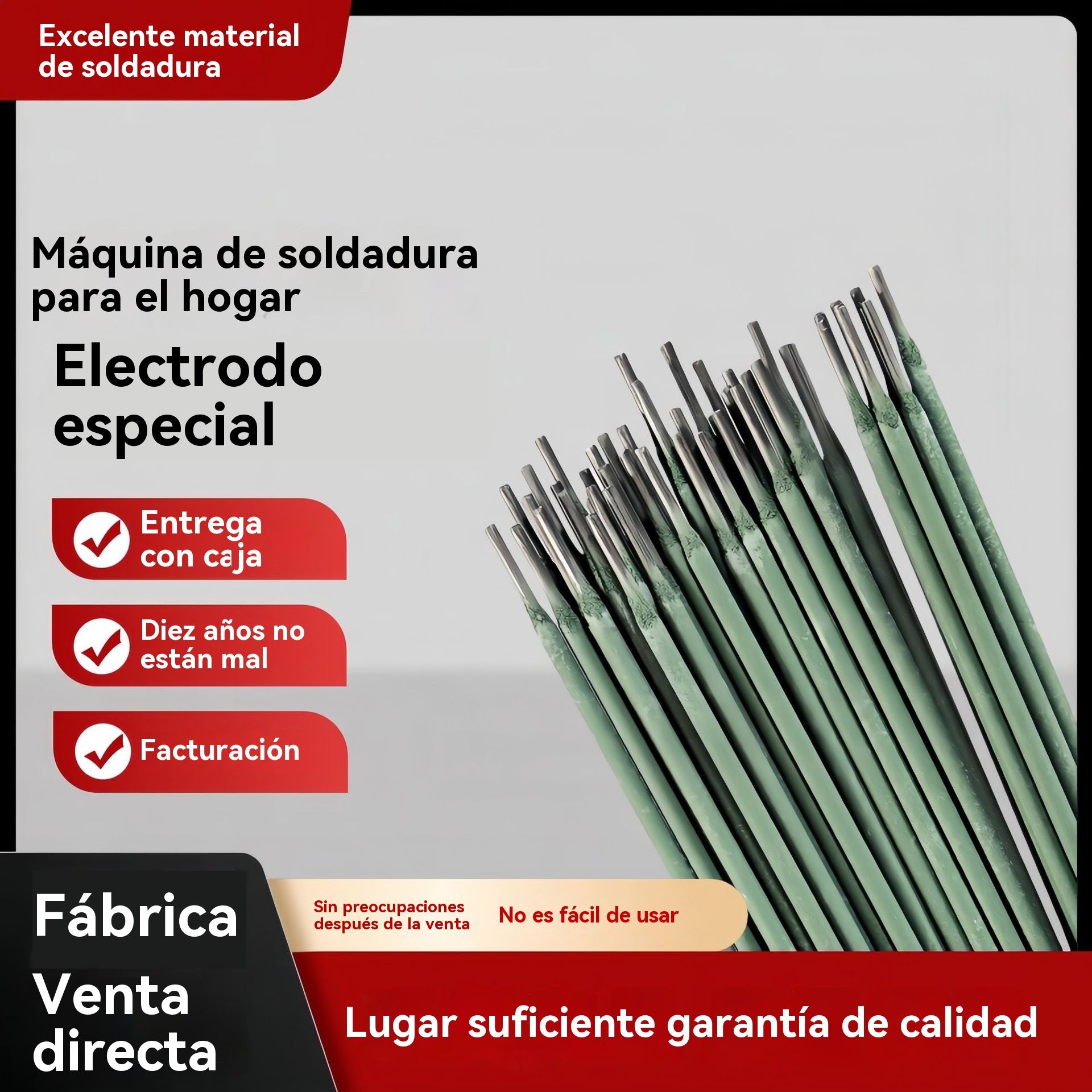 🟢【20 PCS】Electrodo de soldadura verde 2.0 – ¡Perfecto para chapa fina, sin perforaciones!