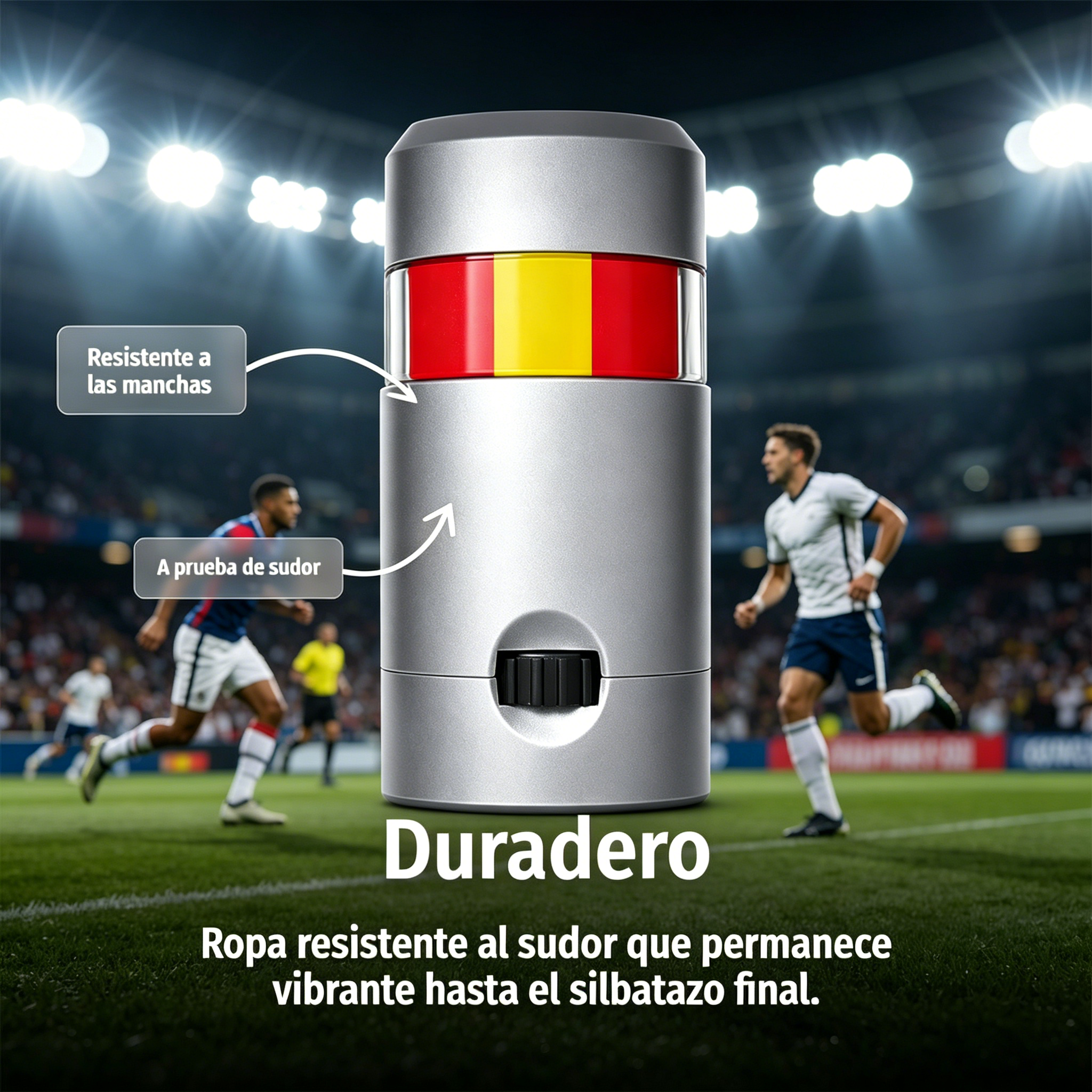 🚩2 unidades a 22 euros⚽Barra de maquillaje facial con los colores de la bandera nacional, perfecta para aficionados al deporte 🎨